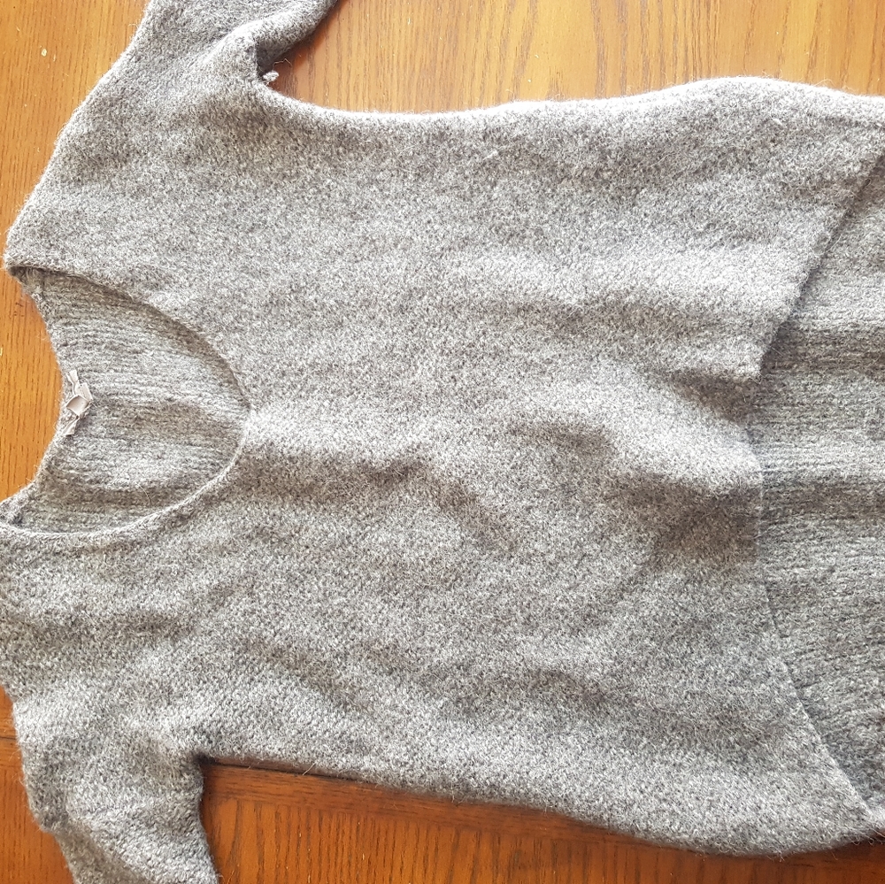 Helmut Lang Sweater 50% Alpaca/Wool Italian yarn
